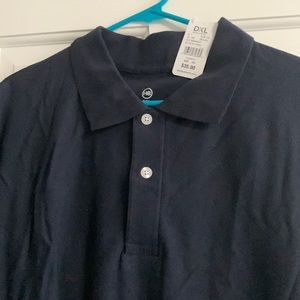 NWT!! 3XL Midnight Navy Blue Men’s Harbor Bay Polo